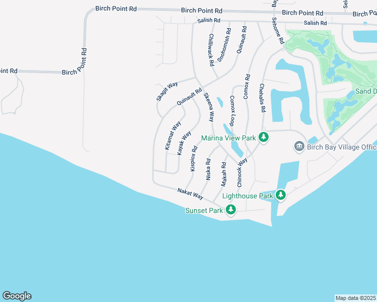 map of restaurants, bars, coffee shops, grocery stores, and more near 8083 Kispiox Road in Blaine