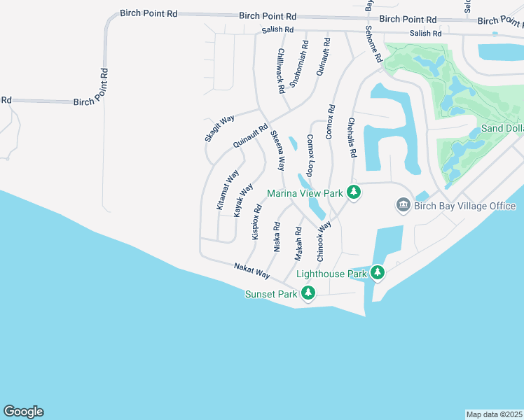 map of restaurants, bars, coffee shops, grocery stores, and more near 8083 Kispiox Road in Blaine