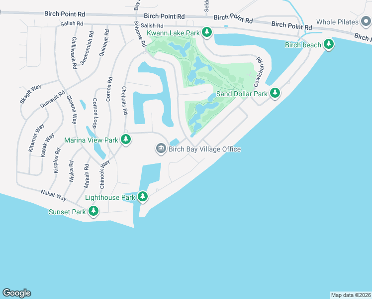 map of restaurants, bars, coffee shops, grocery stores, and more near 8092 Cowichan Road in Blaine