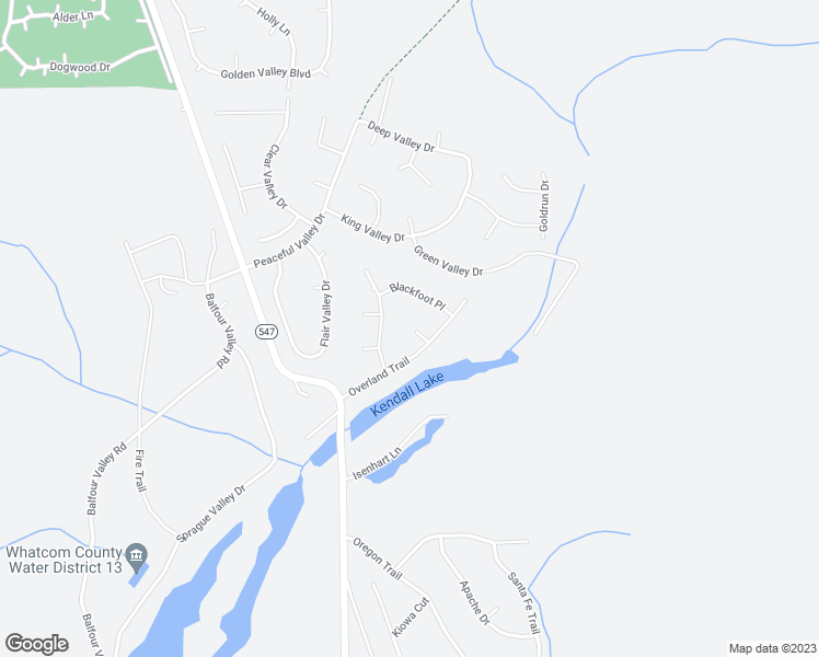 map of restaurants, bars, coffee shops, grocery stores, and more near 6358 Overland Trail in Maple Falls