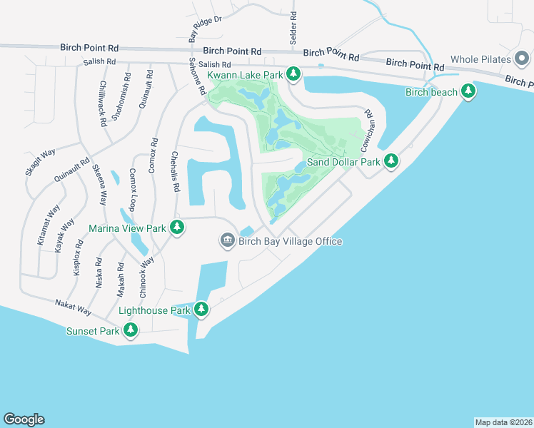 map of restaurants, bars, coffee shops, grocery stores, and more near 8124 Sehome Road in Blaine