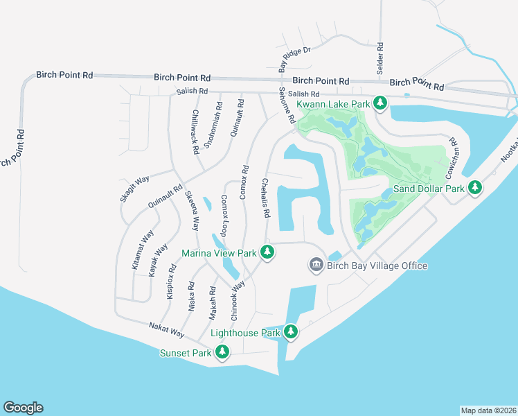 map of restaurants, bars, coffee shops, grocery stores, and more near 8156 Chehalis Road in Blaine