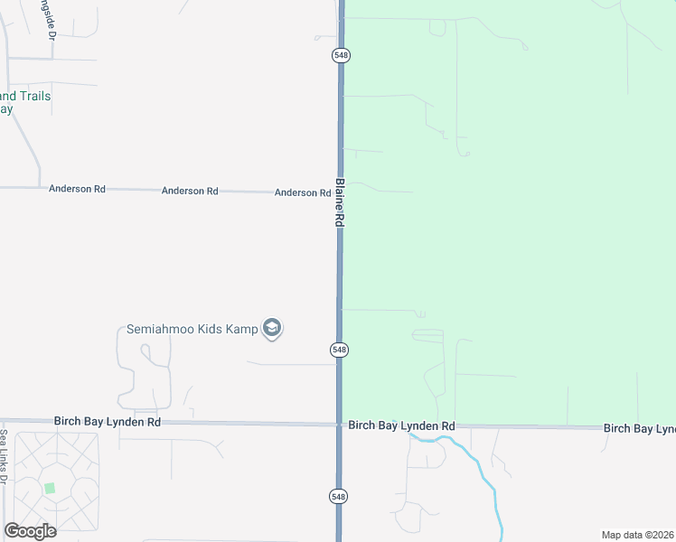 map of restaurants, bars, coffee shops, grocery stores, and more near 8231 Blaine Road in Blaine