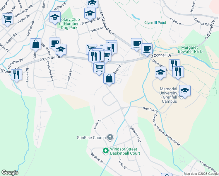 5 Elizabeth Street, Corner Brook NL Walk Score