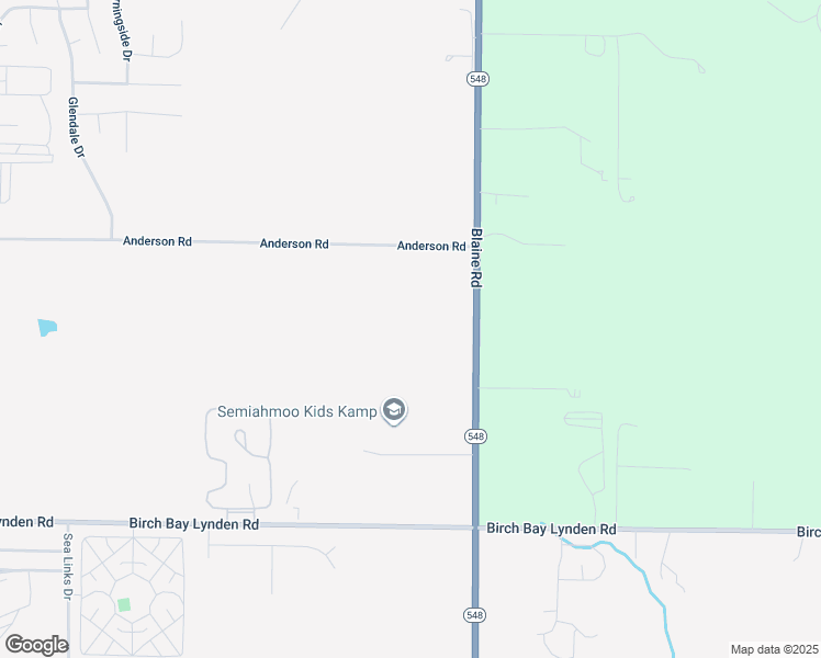 map of restaurants, bars, coffee shops, grocery stores, and more near 8233 Blaine Road in Blaine