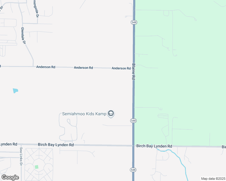 map of restaurants, bars, coffee shops, grocery stores, and more near 8233 Blaine Road in Blaine