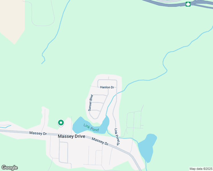 map of restaurants, bars, coffee shops, grocery stores, and more near 90 Link Pond Drive in Massey Drive