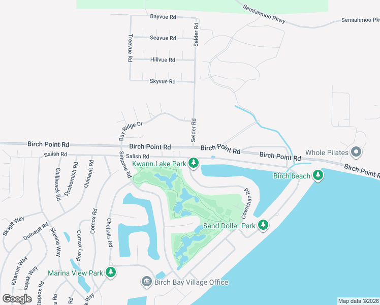 map of restaurants, bars, coffee shops, grocery stores, and more near 5492 Salish Road in Blaine