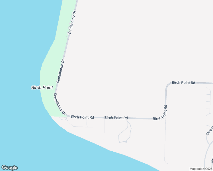 map of restaurants, bars, coffee shops, grocery stores, and more near 6090 Birch Point Road in Blaine