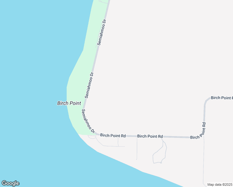 map of restaurants, bars, coffee shops, grocery stores, and more near 6090 Birch Point Road in Blaine
