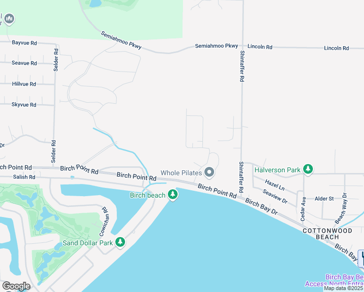 map of restaurants, bars, coffee shops, grocery stores, and more near 8345 Pheasant Drive in Blaine