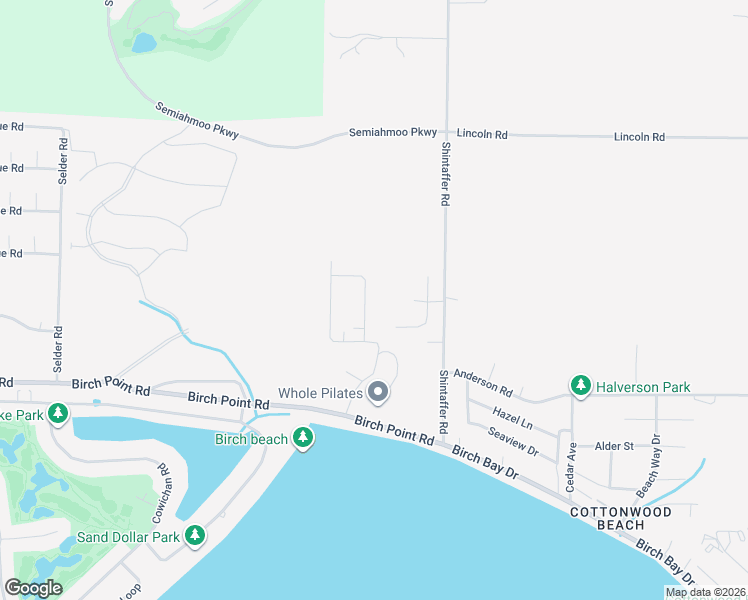 map of restaurants, bars, coffee shops, grocery stores, and more near 8380 Grouse Crescent Road in Blaine