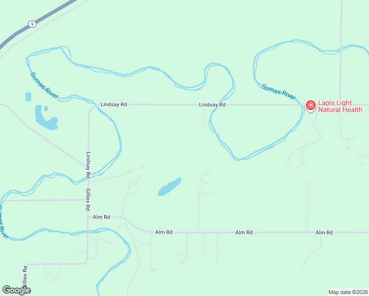 map of restaurants, bars, coffee shops, grocery stores, and more near 8382 Gillies Road in Everson