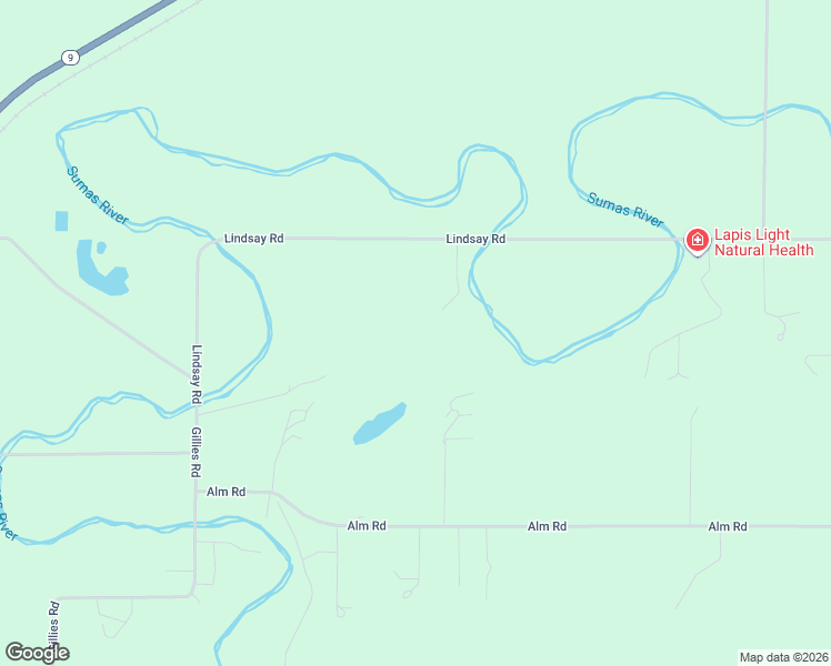 map of restaurants, bars, coffee shops, grocery stores, and more near 8382 Gillies Road in Everson