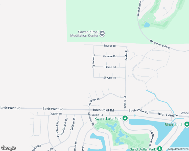 map of restaurants, bars, coffee shops, grocery stores, and more near 8416 Treevue Road in Blaine