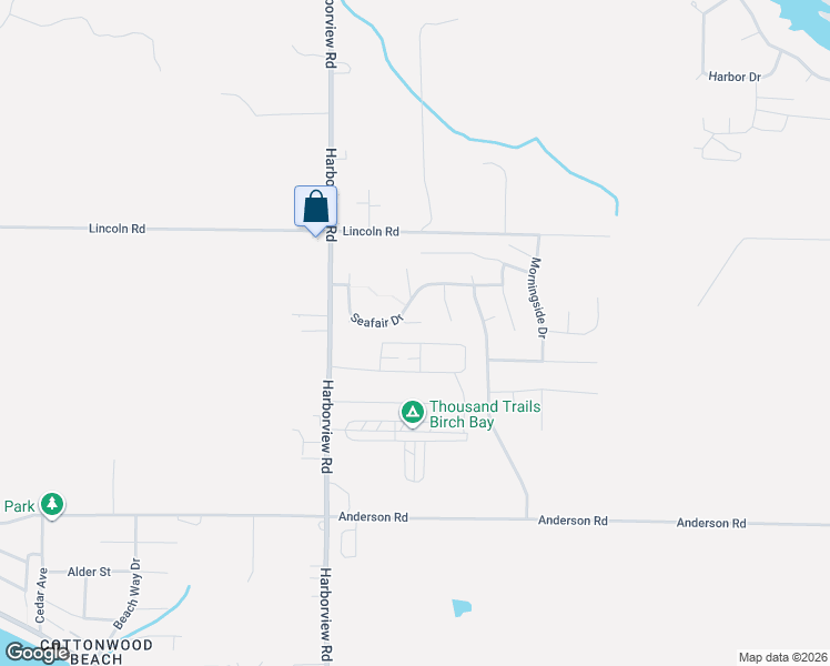 map of restaurants, bars, coffee shops, grocery stores, and more near 8435 Seafair Court in Blaine