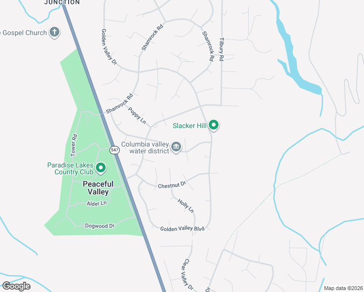 map of restaurants, bars, coffee shops, grocery stores, and more near 6236 Azure Way in Maple Falls