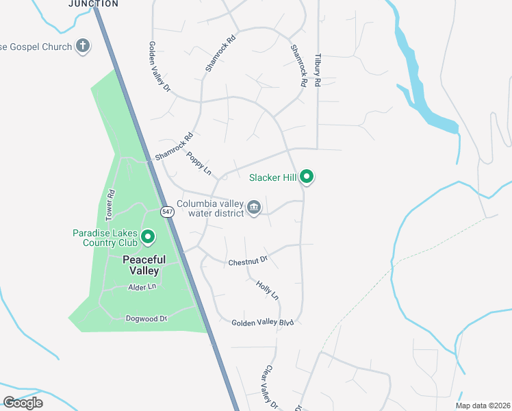 map of restaurants, bars, coffee shops, grocery stores, and more near 6236 Azure Way in Maple Falls