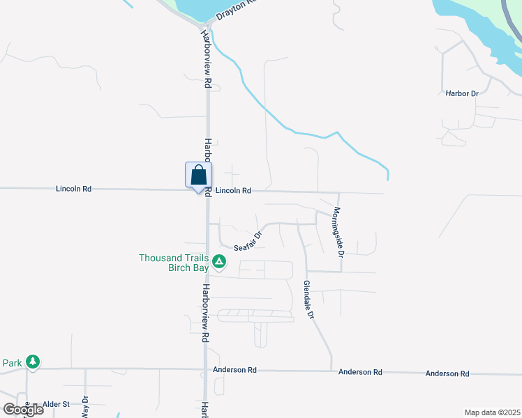 map of restaurants, bars, coffee shops, grocery stores, and more near 4845 Twilight Place in Blaine