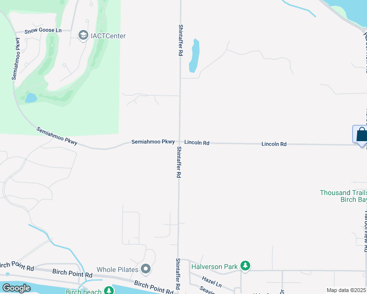 map of restaurants, bars, coffee shops, grocery stores, and more near 8492 Shintaffer Road in Blaine