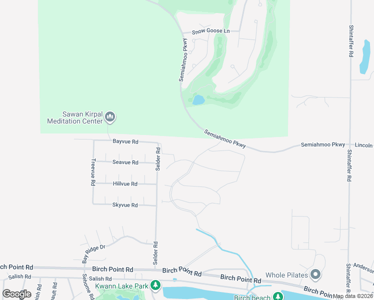 map of restaurants, bars, coffee shops, grocery stores, and more near 8466 Camas Drive in Blaine