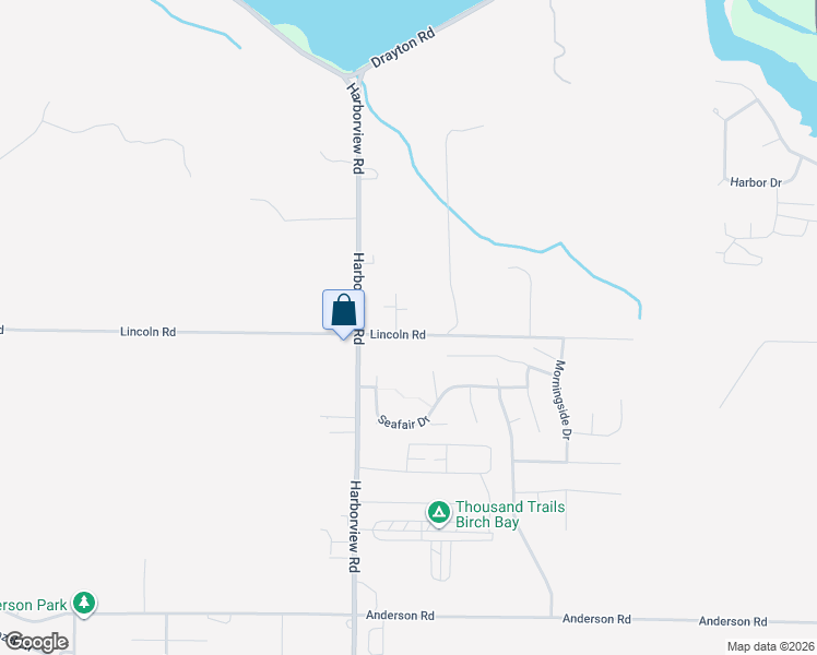 map of restaurants, bars, coffee shops, grocery stores, and more near 8516 Tracy Place in Blaine