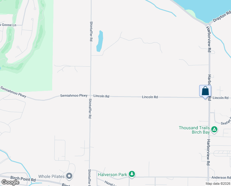 map of restaurants, bars, coffee shops, grocery stores, and more near 4960-5198 Lincoln Rd in Blaine