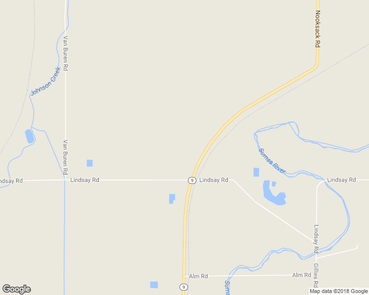 map of restaurants, bars, coffee shops, grocery stores, and more near 3084 Lindsay Road in Everson