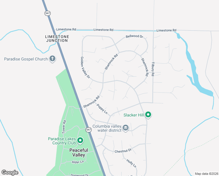 map of restaurants, bars, coffee shops, grocery stores, and more near 8547 Bluebell Court in Maple Falls