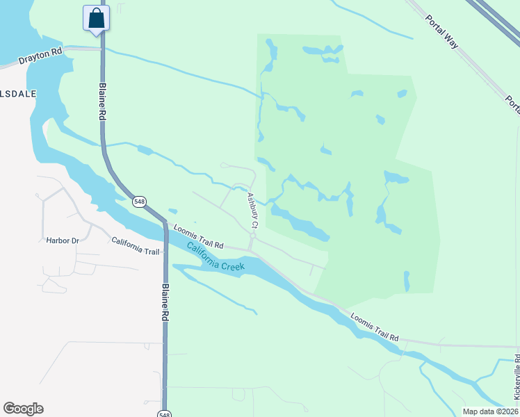 map of restaurants, bars, coffee shops, grocery stores, and more near 8633 Ashbury Court in Blaine