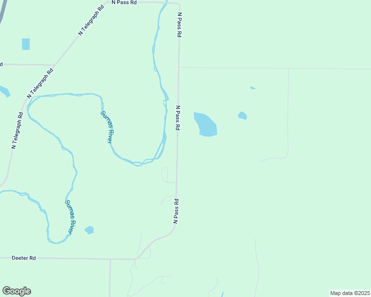 map of restaurants, bars, coffee shops, grocery stores, and more near 8778 North Pass Road in Sumas