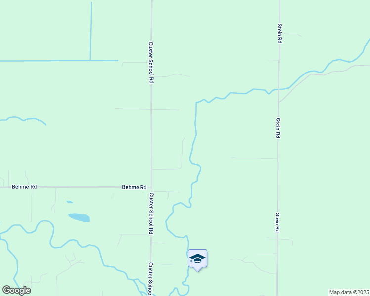 map of restaurants, bars, coffee shops, grocery stores, and more near 8760 Custer School Road in Custer