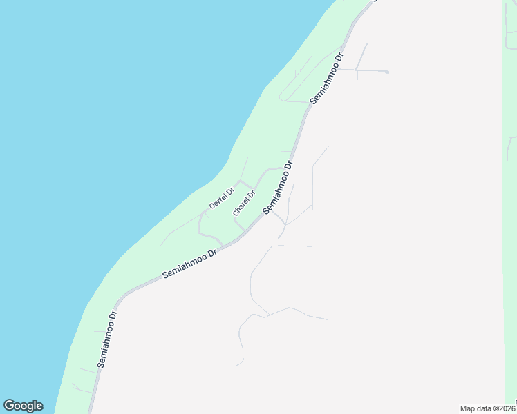 map of restaurants, bars, coffee shops, grocery stores, and more near 8737 Semiahmoo Drive in Blaine