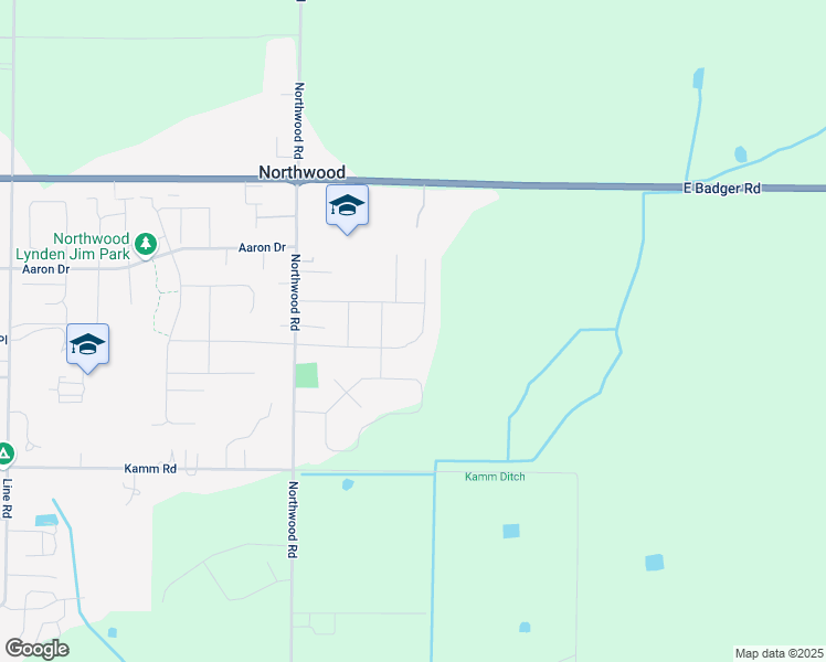 map of restaurants, bars, coffee shops, grocery stores, and more near 2207 Brome Street in Lynden