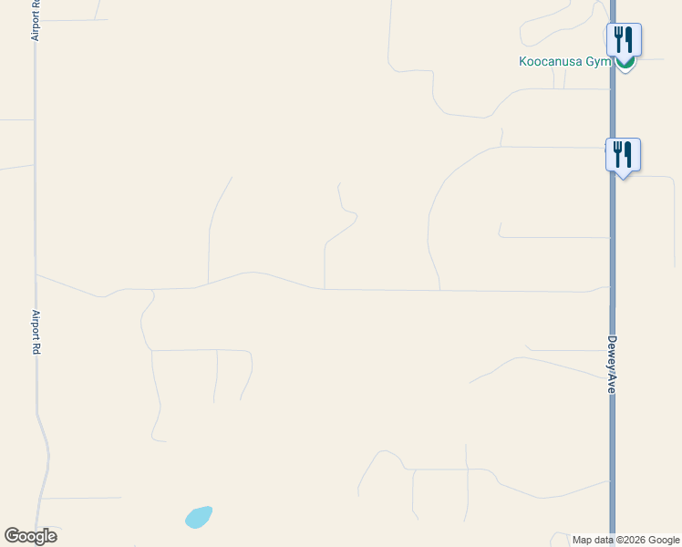 map of restaurants, bars, coffee shops, grocery stores, and more near 16 Royal Antler Lane in Eureka