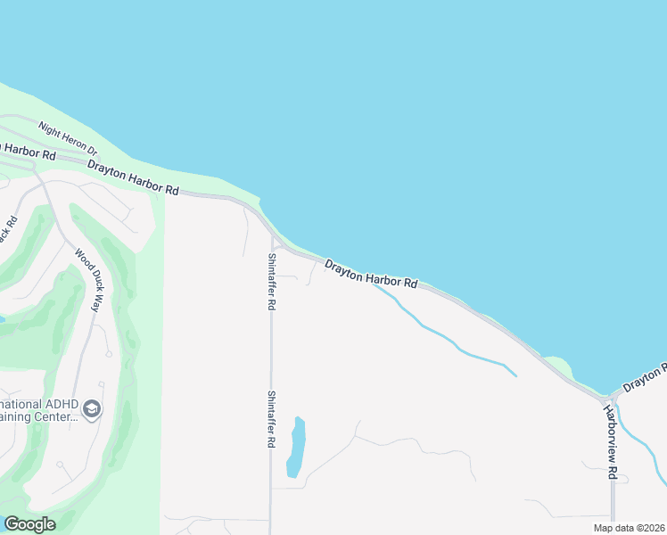 map of restaurants, bars, coffee shops, grocery stores, and more near 5157 Drayton Harbor Road in Blaine