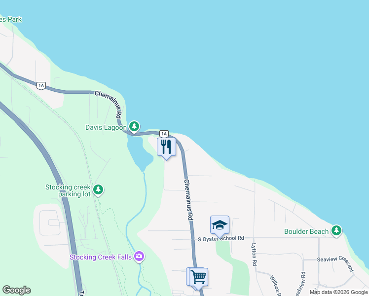 map of restaurants, bars, coffee shops, grocery stores, and more near 11101 Chemainus Road in Ladysmith