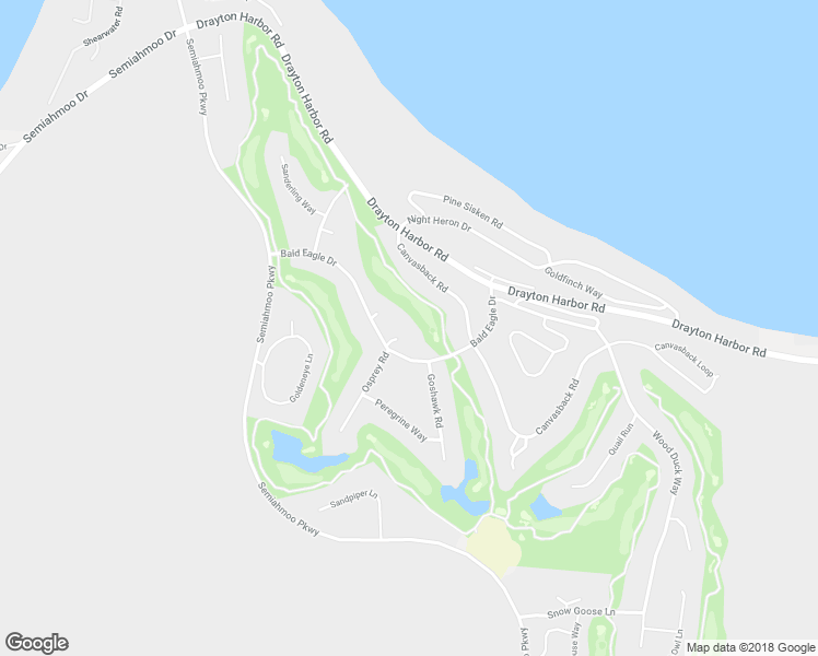 map of restaurants, bars, coffee shops, grocery stores, and more near 8868 Cormorant Court in Blaine