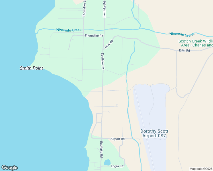 map of restaurants, bars, coffee shops, grocery stores, and more near 137 Eastlake Road in Oroville