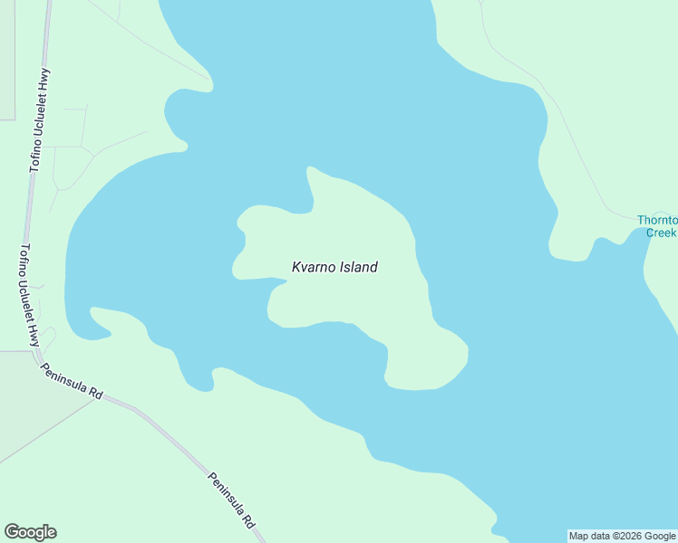 map of restaurants, bars, coffee shops, grocery stores, and more near 242 Mavis Avenue in Ucluelet