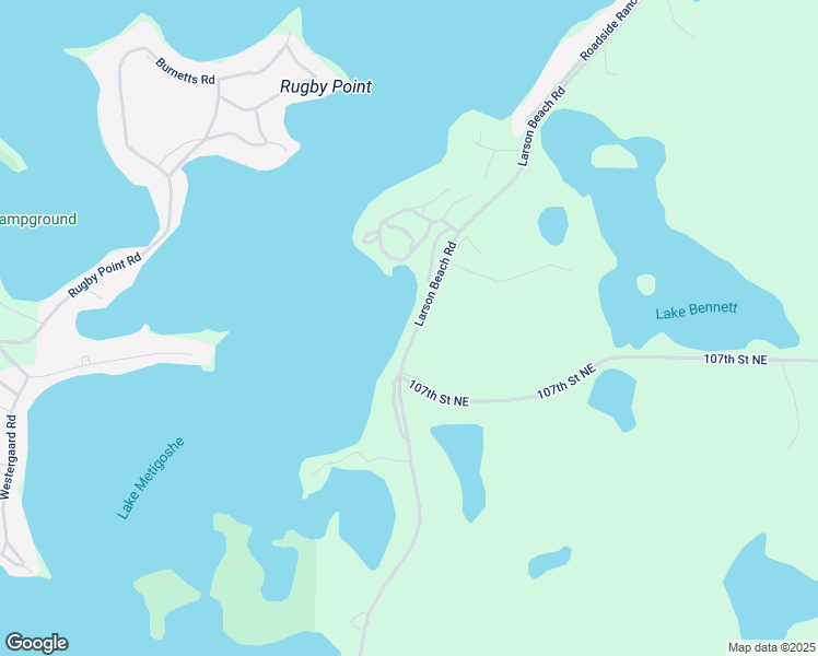 map of restaurants, bars, coffee shops, grocery stores, and more near 10719 Larson Beach Road in Bottineau