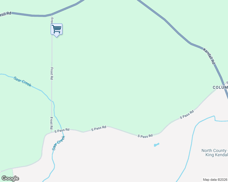 map of restaurants, bars, coffee shops, grocery stores, and more near 5614 South Pass Road in Sumas