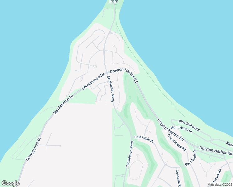 map of restaurants, bars, coffee shops, grocery stores, and more near 9082 Sea Mist Lane in Blaine