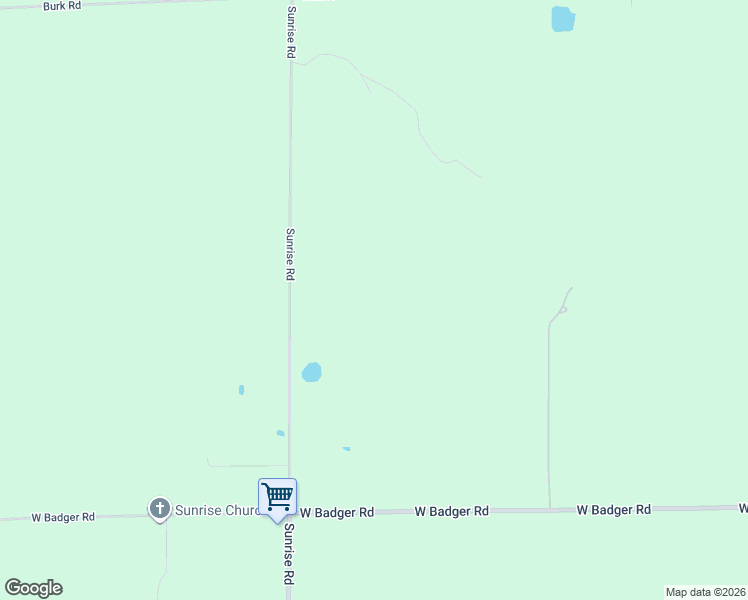 map of restaurants, bars, coffee shops, grocery stores, and more near 9066 Sunrise Road in Custer