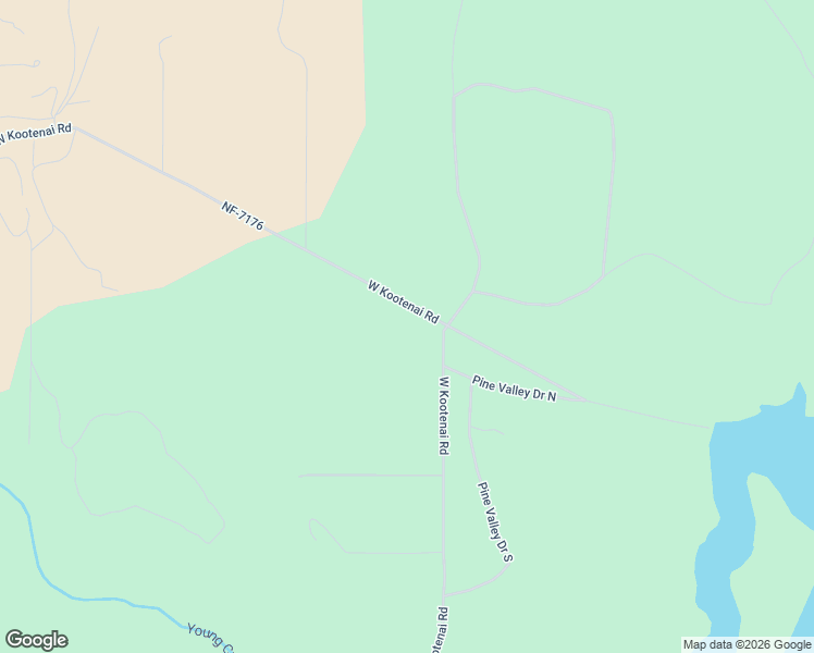 map of restaurants, bars, coffee shops, grocery stores, and more near 4125 West Kootenai Road in Rexford