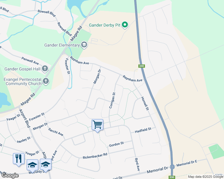 39 A Corrigan Street, Gander NL Walk Score