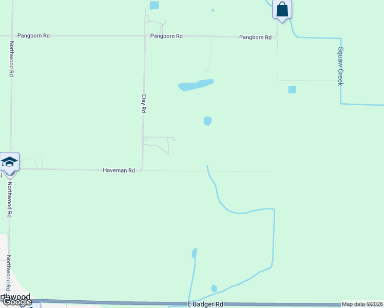 map of restaurants, bars, coffee shops, grocery stores, and more near 1774 Haveman Road in Lynden