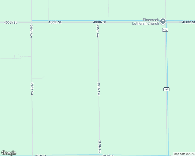 map of restaurants, bars, coffee shops, grocery stores, and more near 39581 295th Avenue in Roseau