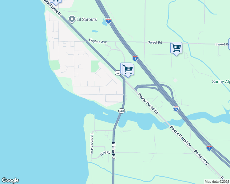 map of restaurants, bars, coffee shops, grocery stores, and more near 1640 Runge Avenue in Blaine