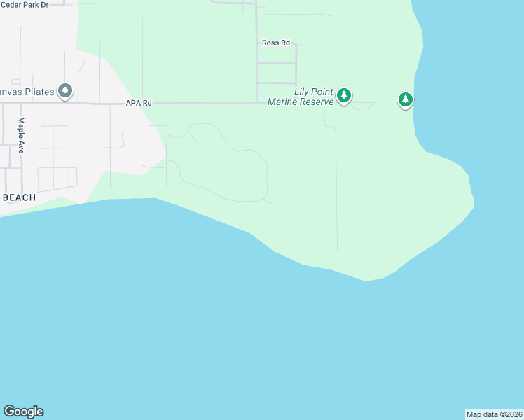 map of restaurants, bars, coffee shops, grocery stores, and more near 2206 Seabright Loop in Point Roberts